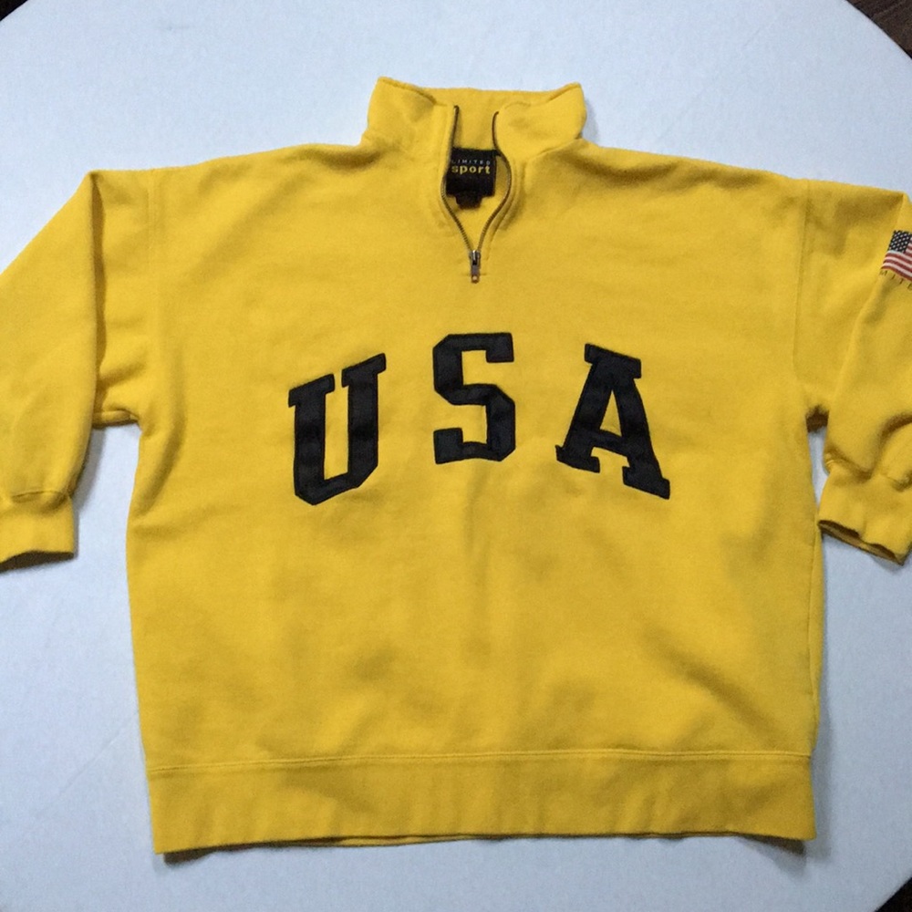 Vintage embroidered USA jacket